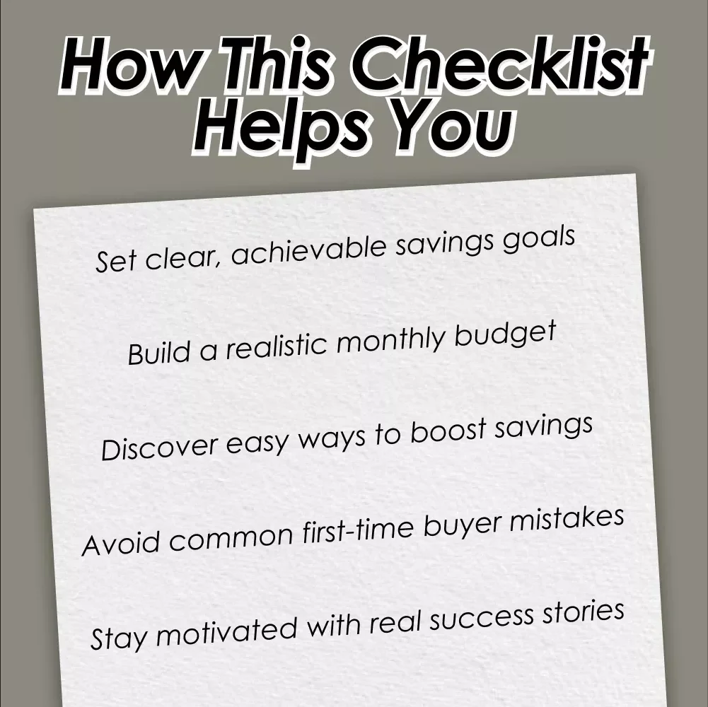 The Ultimate Home Deposit Savings Checklist: Your Step-by-Step Path to Success | How to Save for a Deposit | Budget & Save Guide