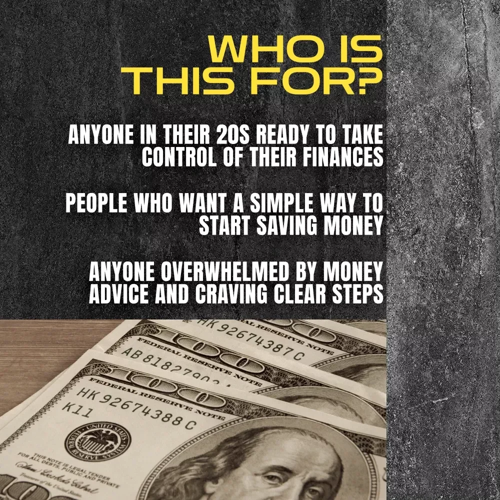 Your 20s Savings Success Checklist: Smart Steps to Financial Freedom | How to Save Money in Your 20s | Digital Download PDF