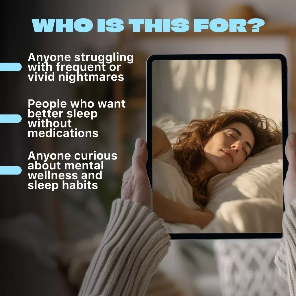 Sweet Dreams Ahead: Your Easy Guide to Reducing Nightmares | Digital Guide on How to Reduce Nightmares, eBook for Better Sleep