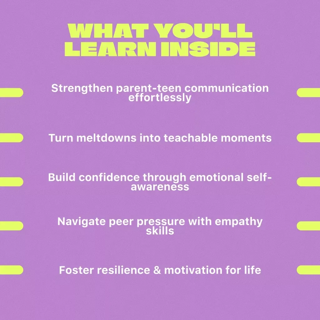 Raising Emotionally Smart Teens: A Practical Guide to Teaching Emotional Intelligence | EQ Parenting eBook | How to Teach Your Teenager Emotional Intelligence