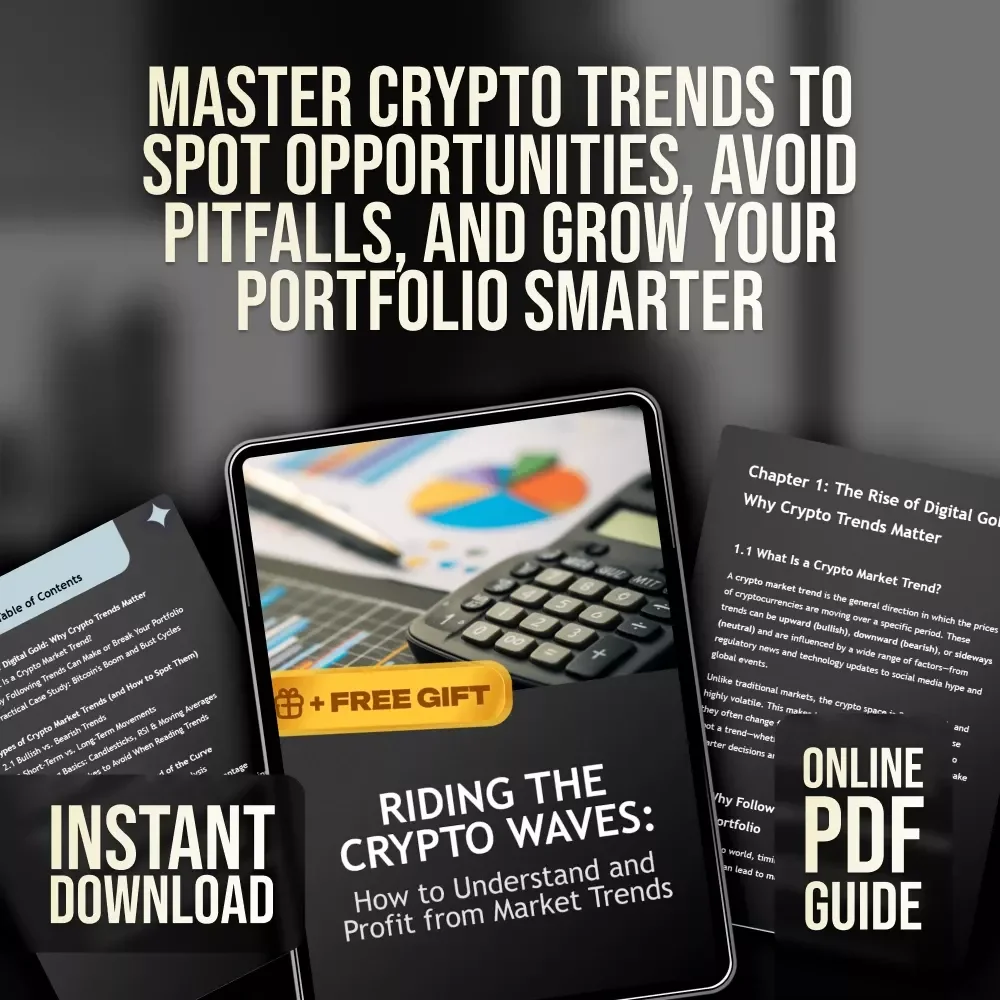 Riding the Crypto Waves: How to Understand and Profit from Market Trends – Digital Guide to Crypto Market Trends for Beginners & Investors