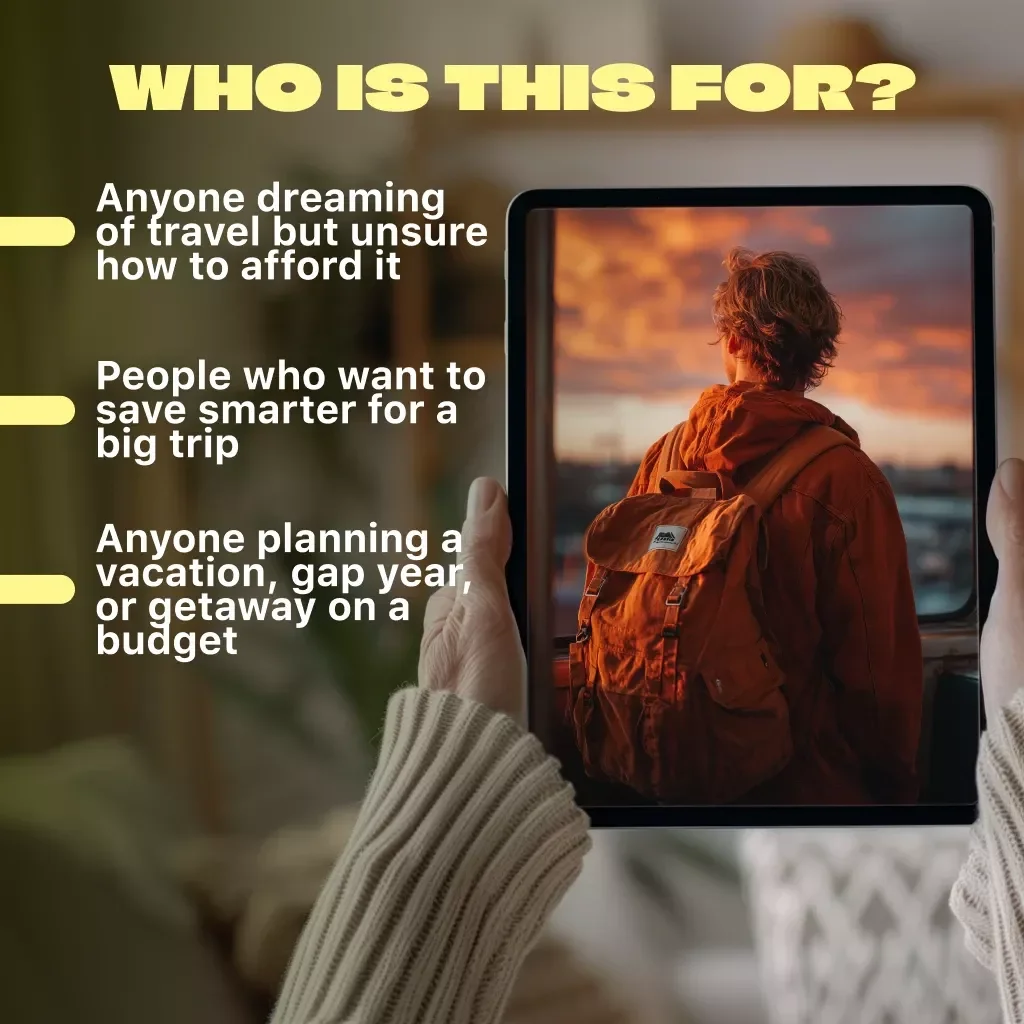Passport to Savings: How to Fund Your Dream Trip Without Going Broke – Budget Travel Guide | How to Save for a Trip eBook | Travel Savings Checklist