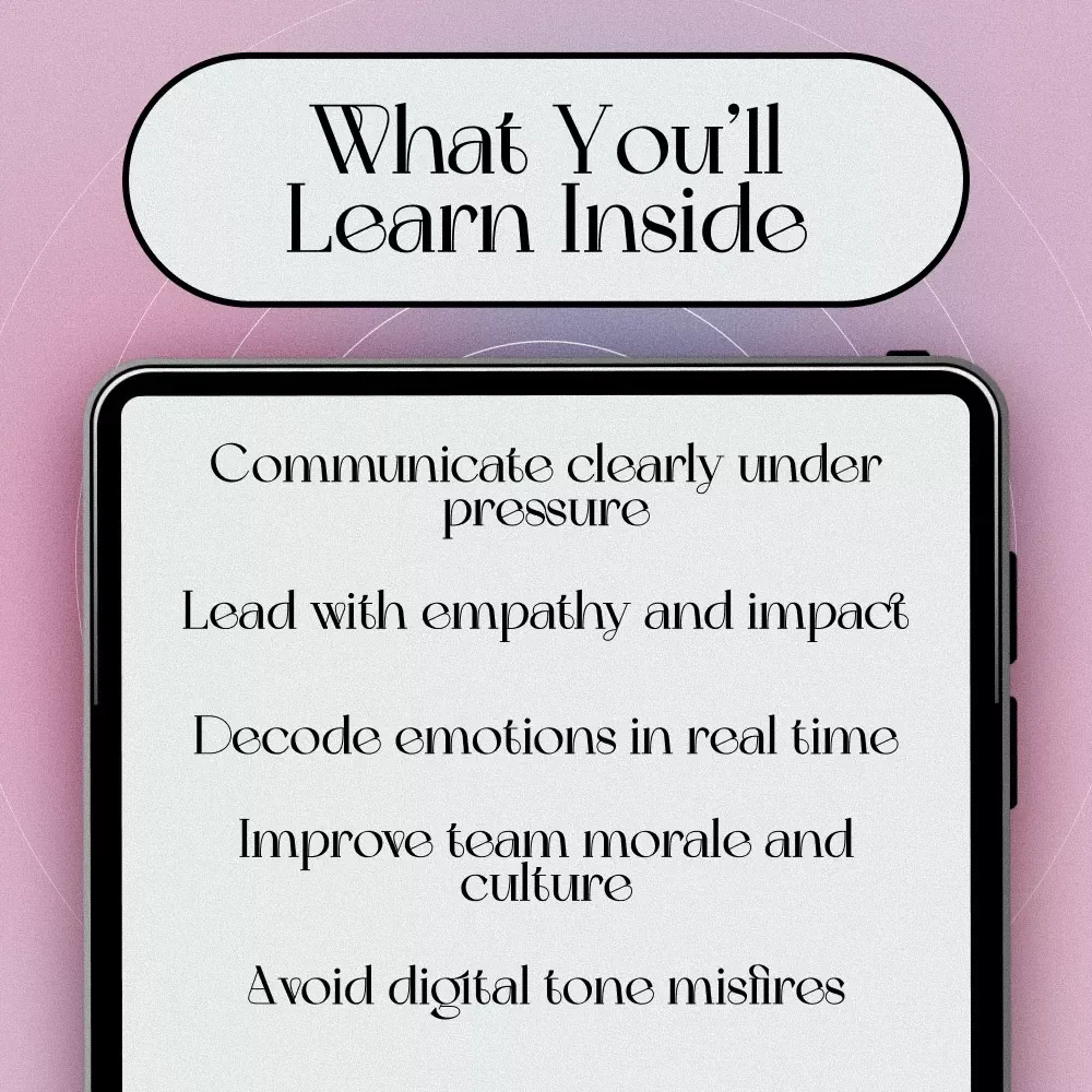 The EQ Edge: Mastering Emotional Intelligence in Business Communication | Emotional Intelligence in Business Communication eBook Guide | EQ Checklist for Professionals