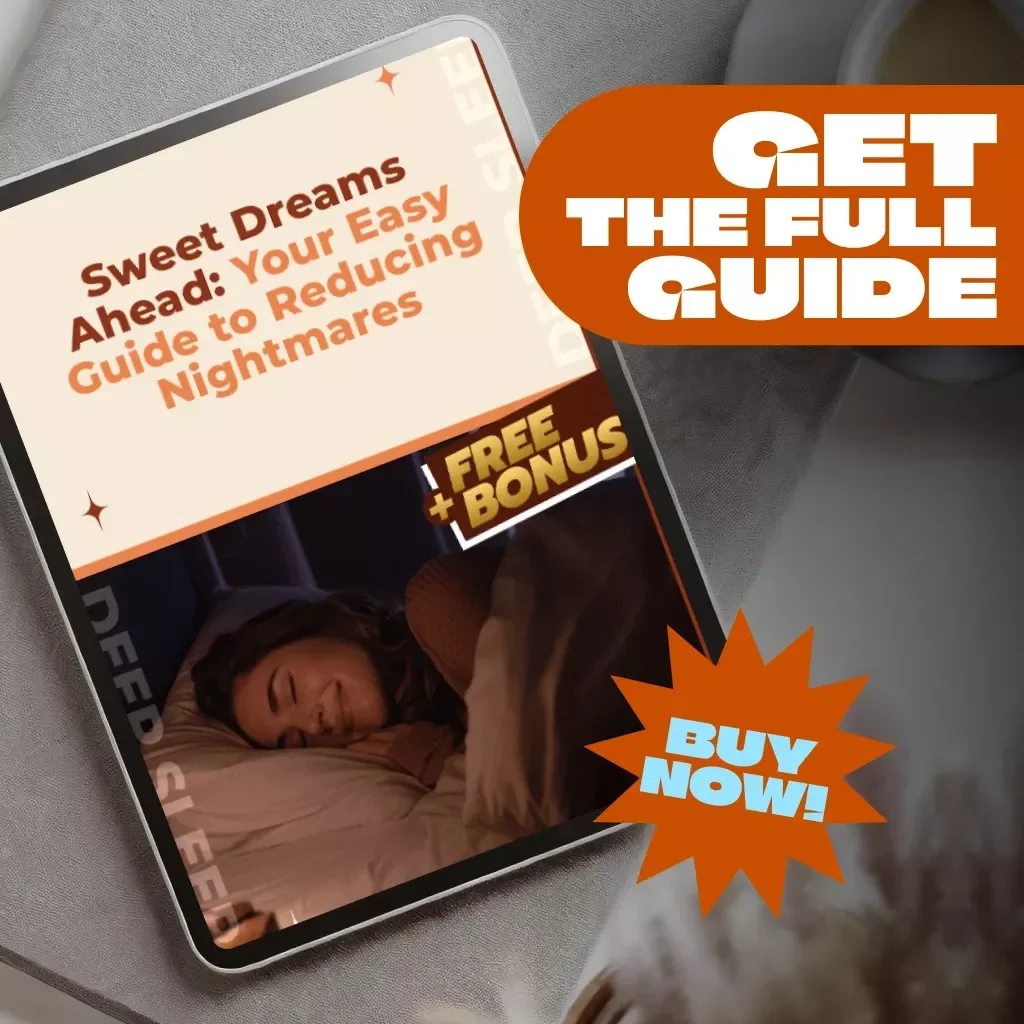Sweet Dreams Ahead: Your Easy Guide to Reducing Nightmares | Digital Guide on How to Reduce Nightmares, eBook for Better Sleep