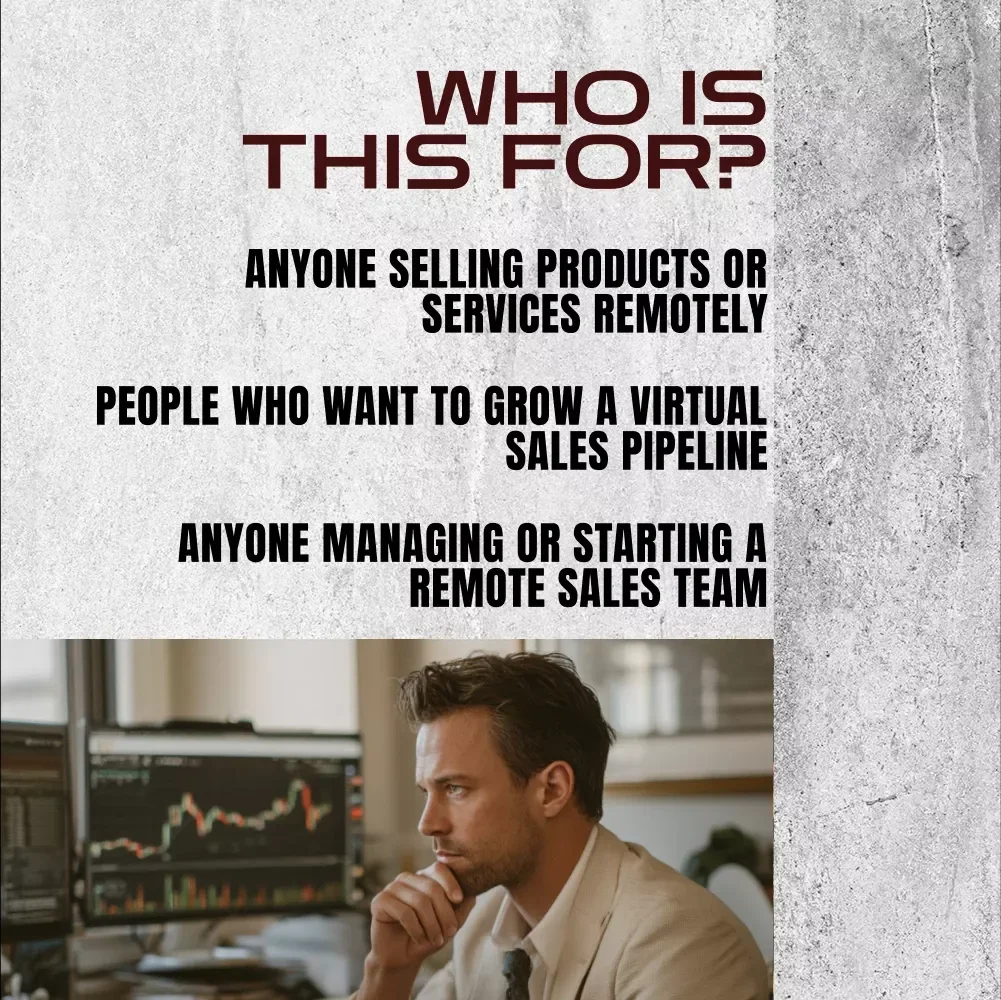 The Ultimate Remote Sales Success Checklist | Digital Download for Remote Sales Techniques, Virtual Selling, and Lead Generation