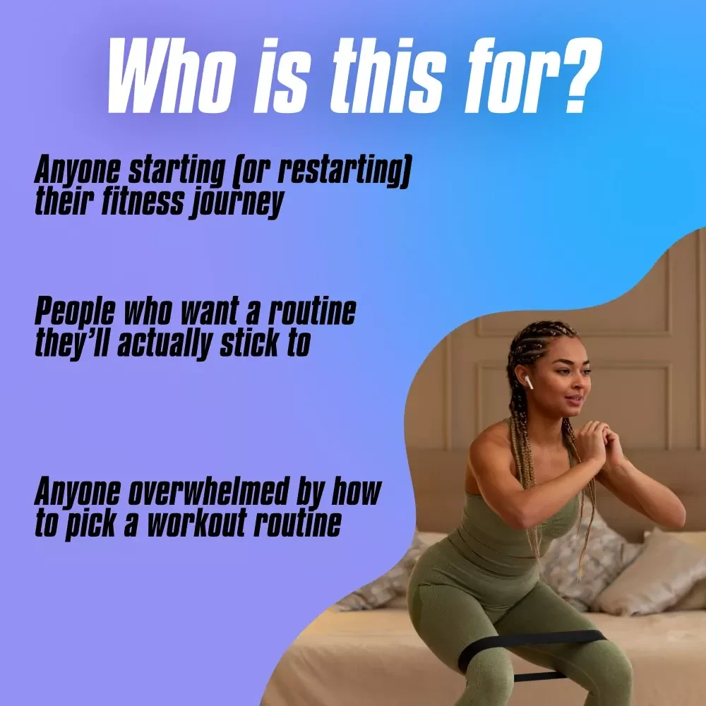 Your Fit Routine Launch List — 10 Mini Missions to Build the Workout Plan That Sticks | Printable Checklist for How to Pick a Workout Routine, Build Fitness Goals & Create a Consistent Exercise Habit