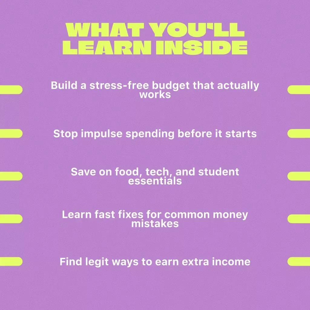 Smart Cash Moves: Easy Money-Saving Tips Every Student Should Know | Budget Guide, How to Save Money Tips for Students, Digital Download