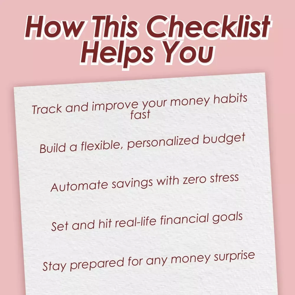 The Balanced Saver’s Checklist: Your Easy Steps to Stress-Free Saving | How to Save Balance Budgeting Guide for Financial Clarity