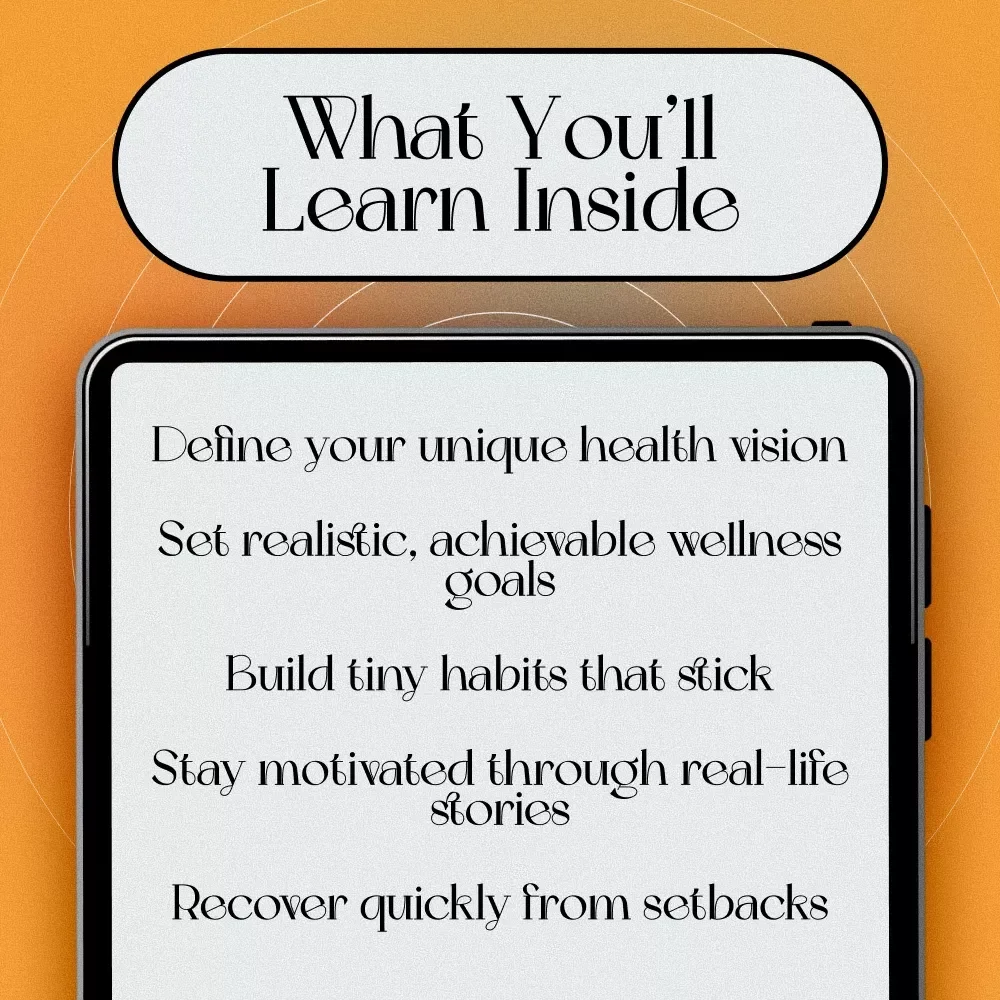 Healthy You, Stronger You: A Simple Guide to Setting and Reaching Your Health Goals | Health Goals eBook | Digital Health Planner | Goal Setting Guide PDF