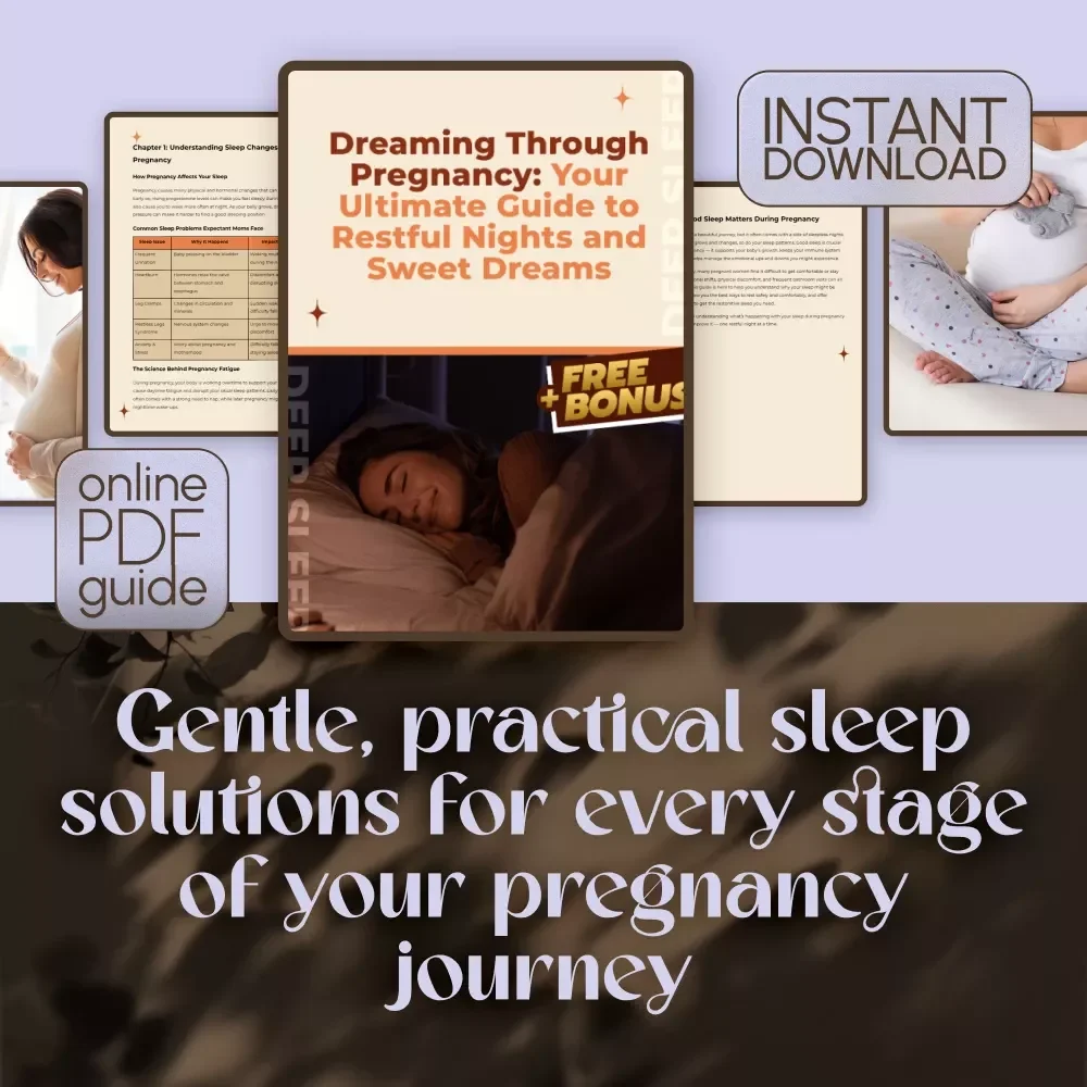 Dreaming Through Pregnancy: Your Ultimate Guide to Restful Nights and Sweet Dreams – Digital Guide for How to Sleep While Pregnant, Pregnancy Sleep Tips & Safe Sleeping Positions