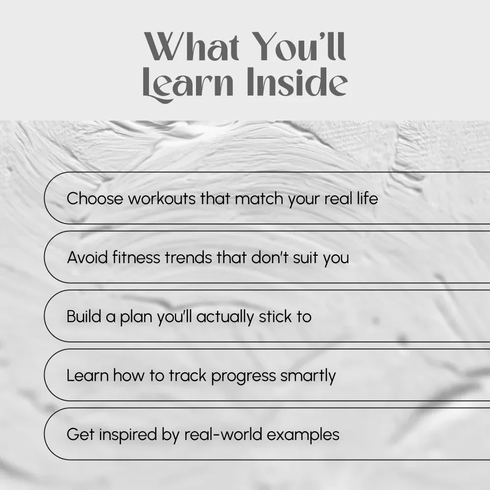 Fit Your Way: A Practical Guide to Choosing the Right Workout Routine for You – Digital Fitness Guide | How to Pick a Workout Routine eBook