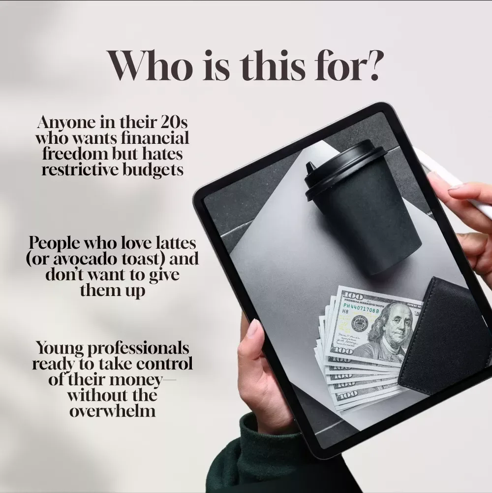 A 20-Something’s Guide to Building Wealth Without Giving Up Lattes | How to Budget in Your 20s | Personal Finance eBook | Money Management Guide for Young Adults