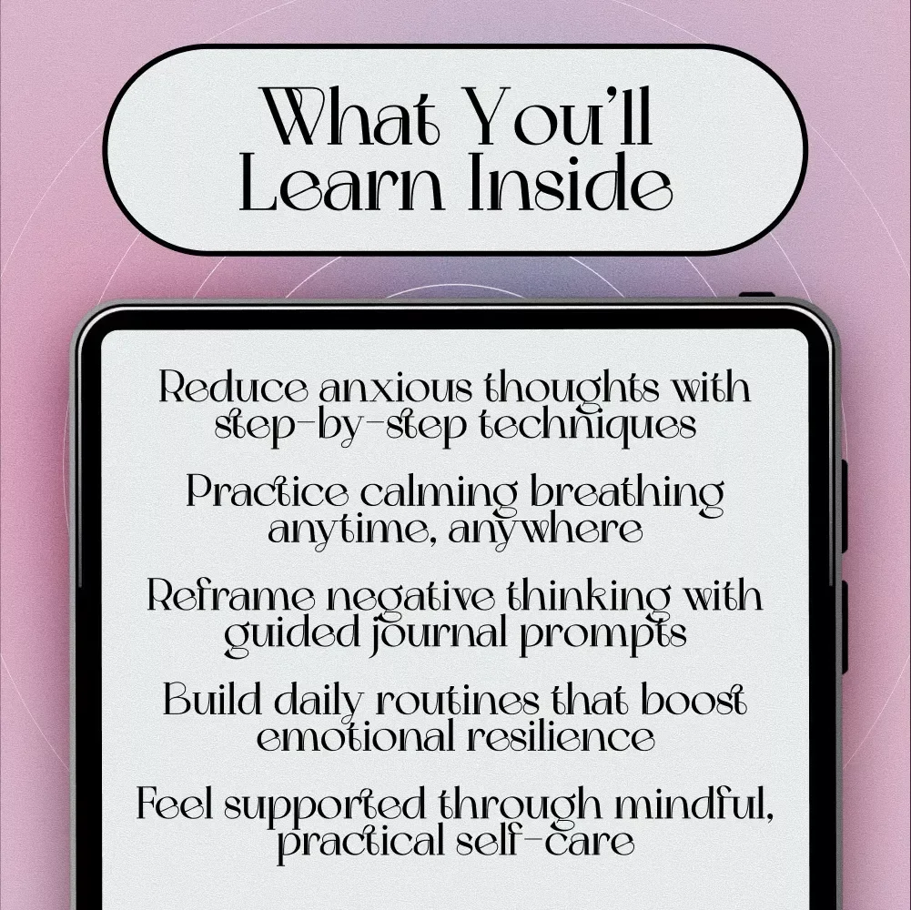 Calm Your Mind: A Practical Guide to Soothing Anxiety – Best Way to Calm Anxiety eBook for Stress Relief, Mindfulness & Emotional Wellness