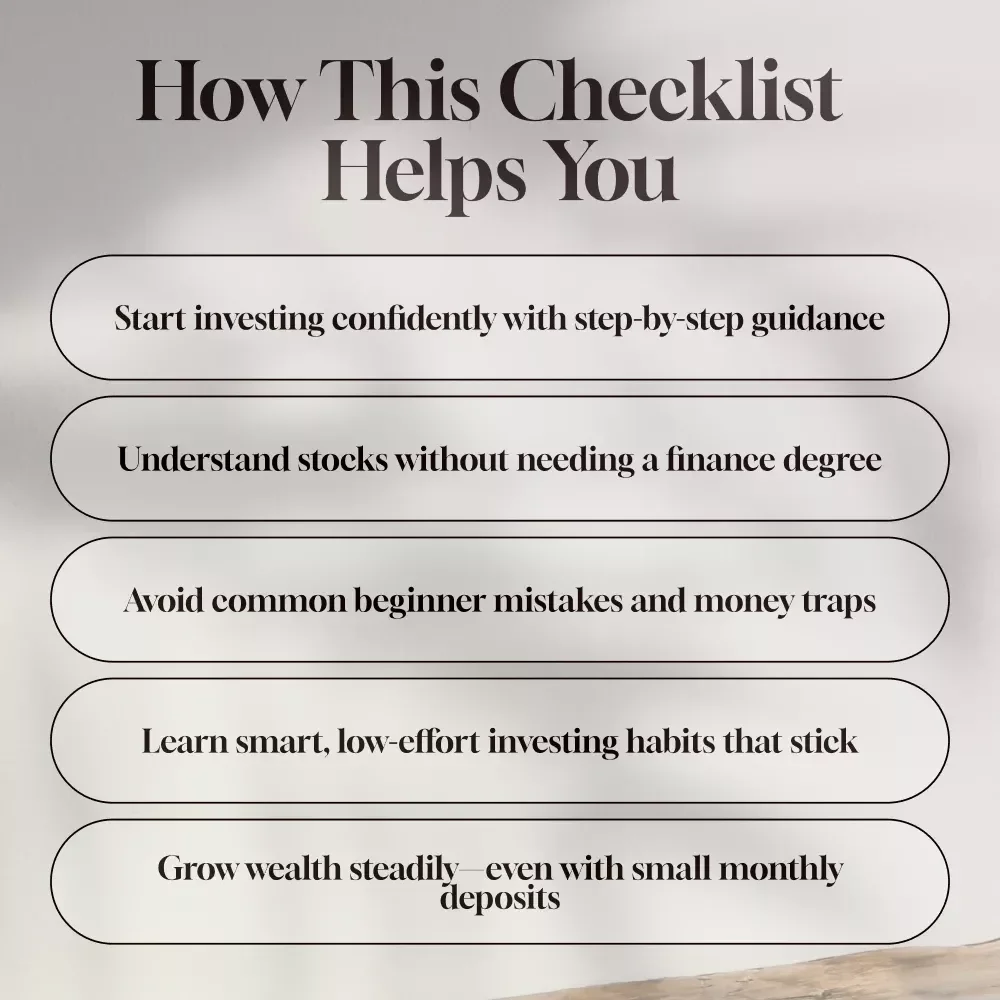 Millionaire Moves Checklist: 15 Steps to Make the Stock Market Work for You – How to Make Millions in the Stock Market | Digital Download Investing Guide