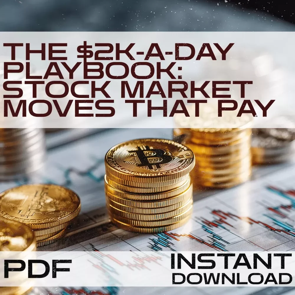 The $2K-a-Day Playbook: Stock Market Moves That Pay – How to Earn $2000 Per Day in Stock Market Checklist for Day Trading, Swing Trading, & Options