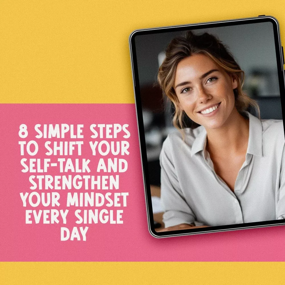 Your Positive Self-Talk Power Checklist: 8 Steps to Transform Your Inner Voice | Digital Checklist for Self-Growth | Positive Self Talk Books Printable PDF