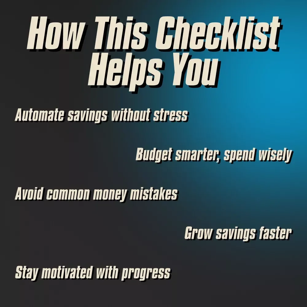 Your Ultimate “Pay Yourself First” Savings Starter Pack – Digital Checklist for Budgeting, Automate Savings & Grow Your Money