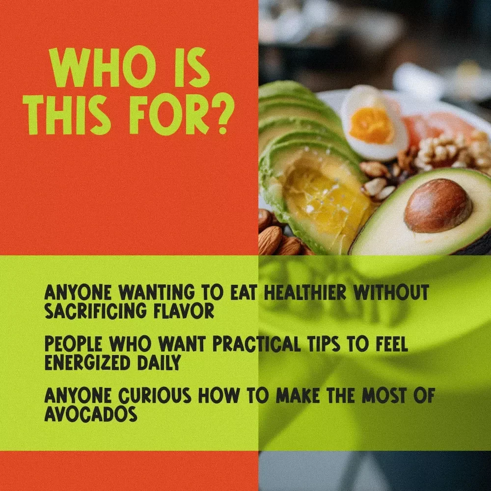 Avocado Power-Up Checklist: Your Ultimate Guide to Nutritious & Delicious Wellness | How Nutritious is Avocado? | Healthy Eating Digital Download | Wellness eBook PDF