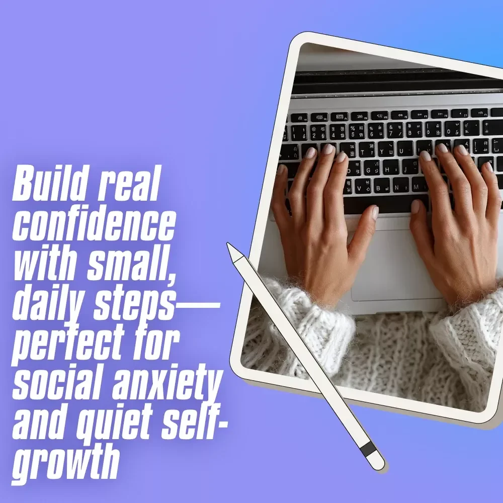 The Quiet Confidence Checklist – How to Be Confident with Social Anxiety | Printable Anxiety Relief Tool, Digital Download, Self-Help Guide