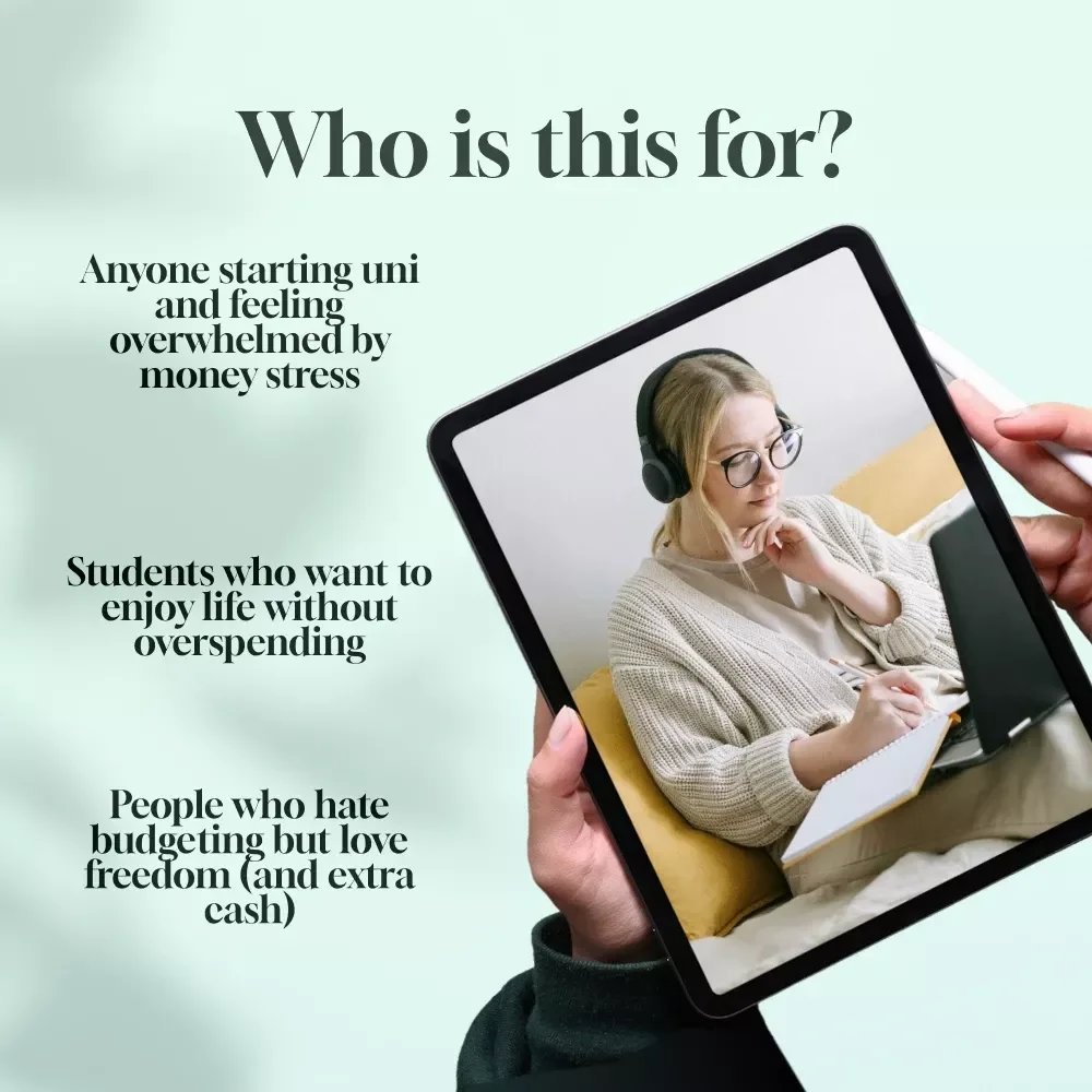 Broke No More: A Student’s Smart Guide to Budgeting at Uni | Digital Download | How to Budget at Uni