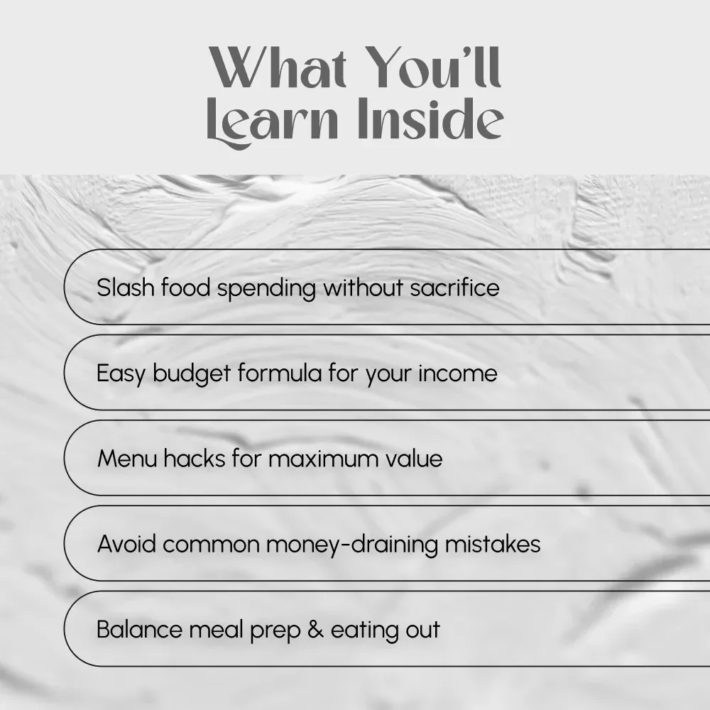 Burgers, Boba & Budgets: How Much to Spend on Eating Out (Without Going Broke) – Digital Guide on How Much to Budget for Eating Out