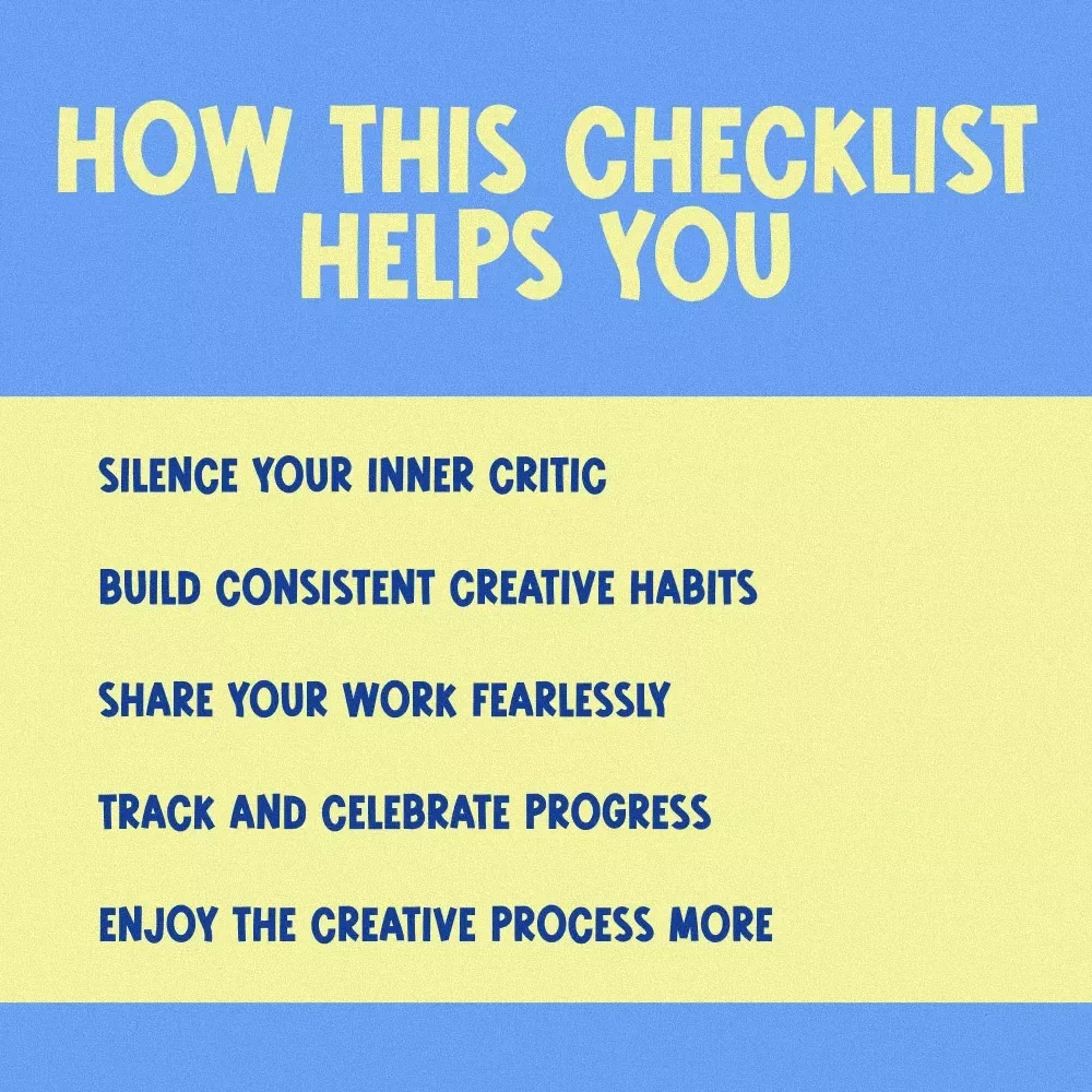 The Confident Artist's Checklist – Digital Download | How to Be Confident in Your Art | Self-Assurance Guide for Creatives