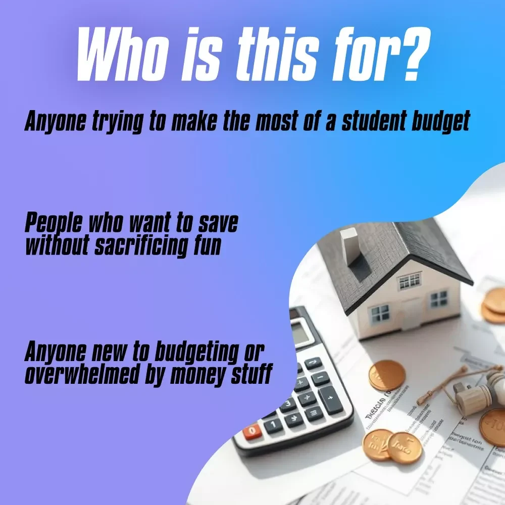Smart Cash Moves: Your Ultimate Student Money-Saving Checklist | Budgeting & How to Save Money Tips for Students | Digital Download