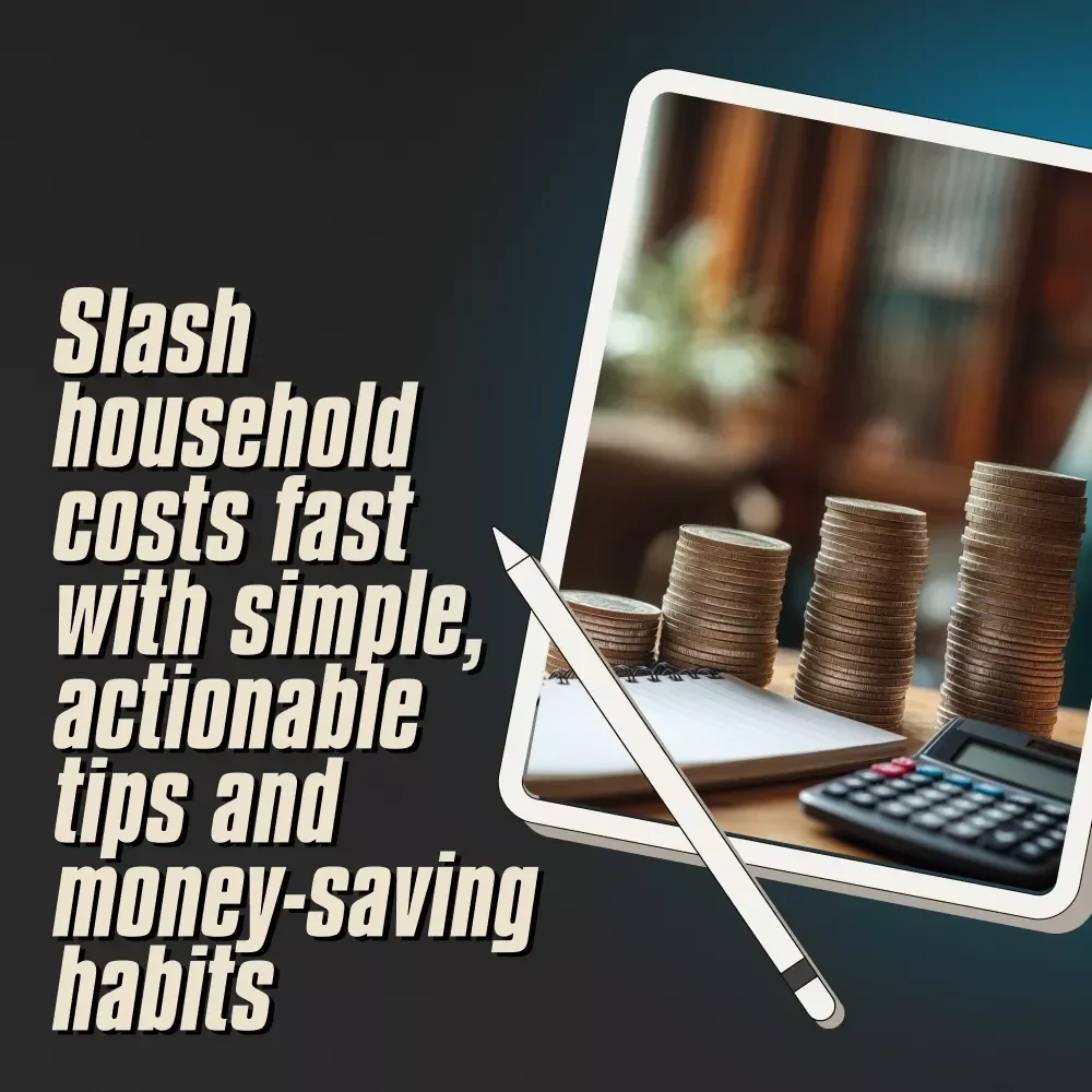 Slash Your Bills: The Ultimate Household Savings Checklist | Save on Utilities, Groceries, and More | Digital Download for Saving on Household Expenses