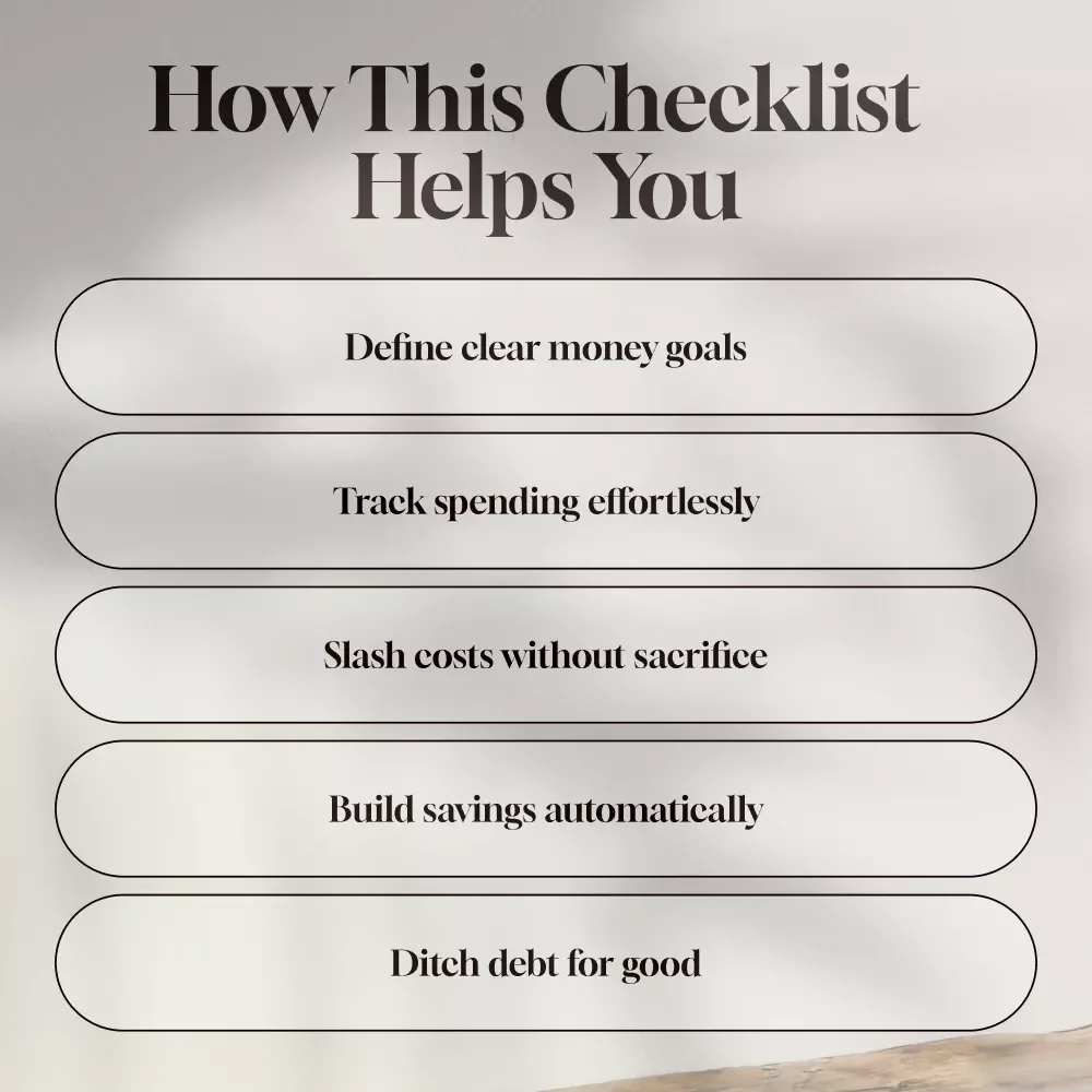 Budget Like a Boss in Your 20s – Ultimate Money Moves Checklist
