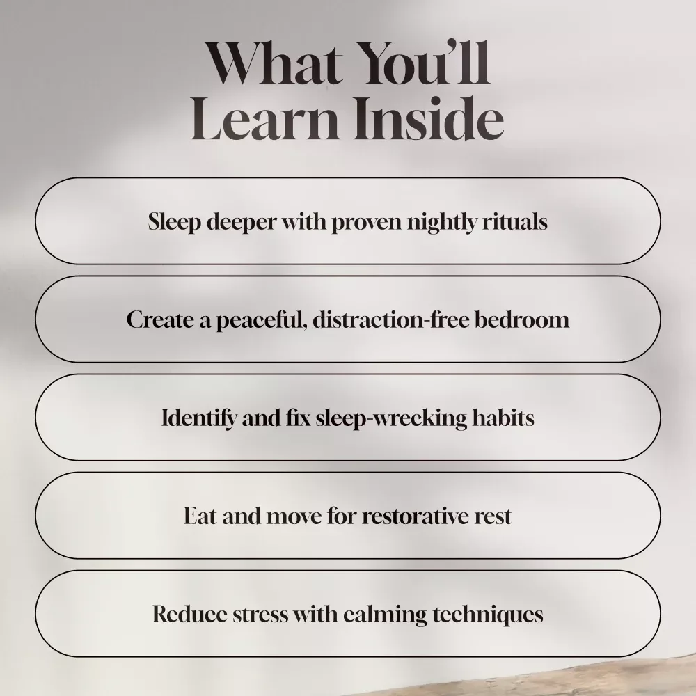 Sleep Smarter: Transform Your Nights, Energize Your Days | eBook to Improve Your Sleep Habits, Digital Download Guide for Better Rest & Sleep Routine