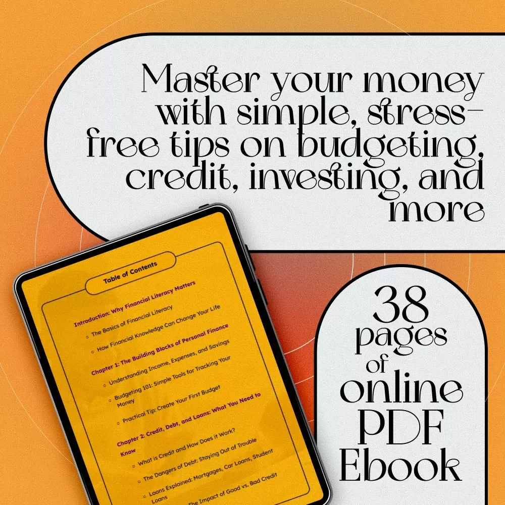 Financial Literacy for Dummies: Your No-Stress Guide to Mastering Money | Beginner-Friendly eBook for Budgeting, Credit, Investing & More