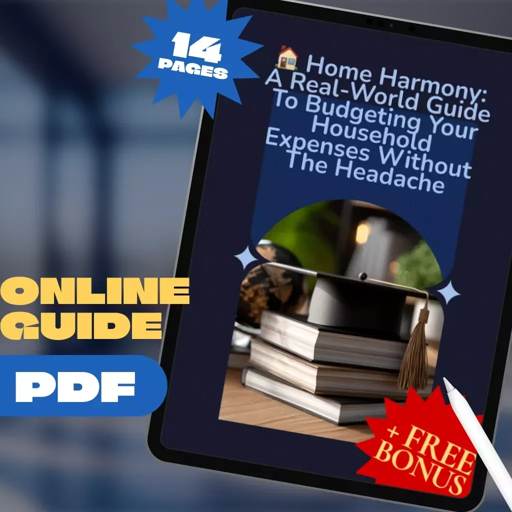 Home Harmony: A Real-World Guide to Budgeting Your Household Expenses Without the Headache | How to Make a Budget for Home Expenses | Printable PDF Financial Guide