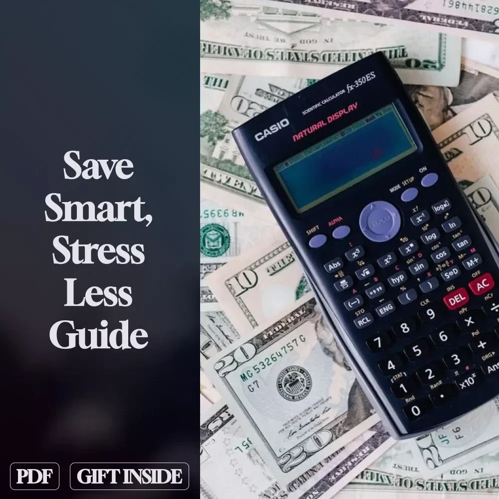 Save Smart, Stress Less: Your Monthly Savings Calculator Guide | Budget Planner | Digital Savings Goal Guide | How Much to Save a Month Calculator