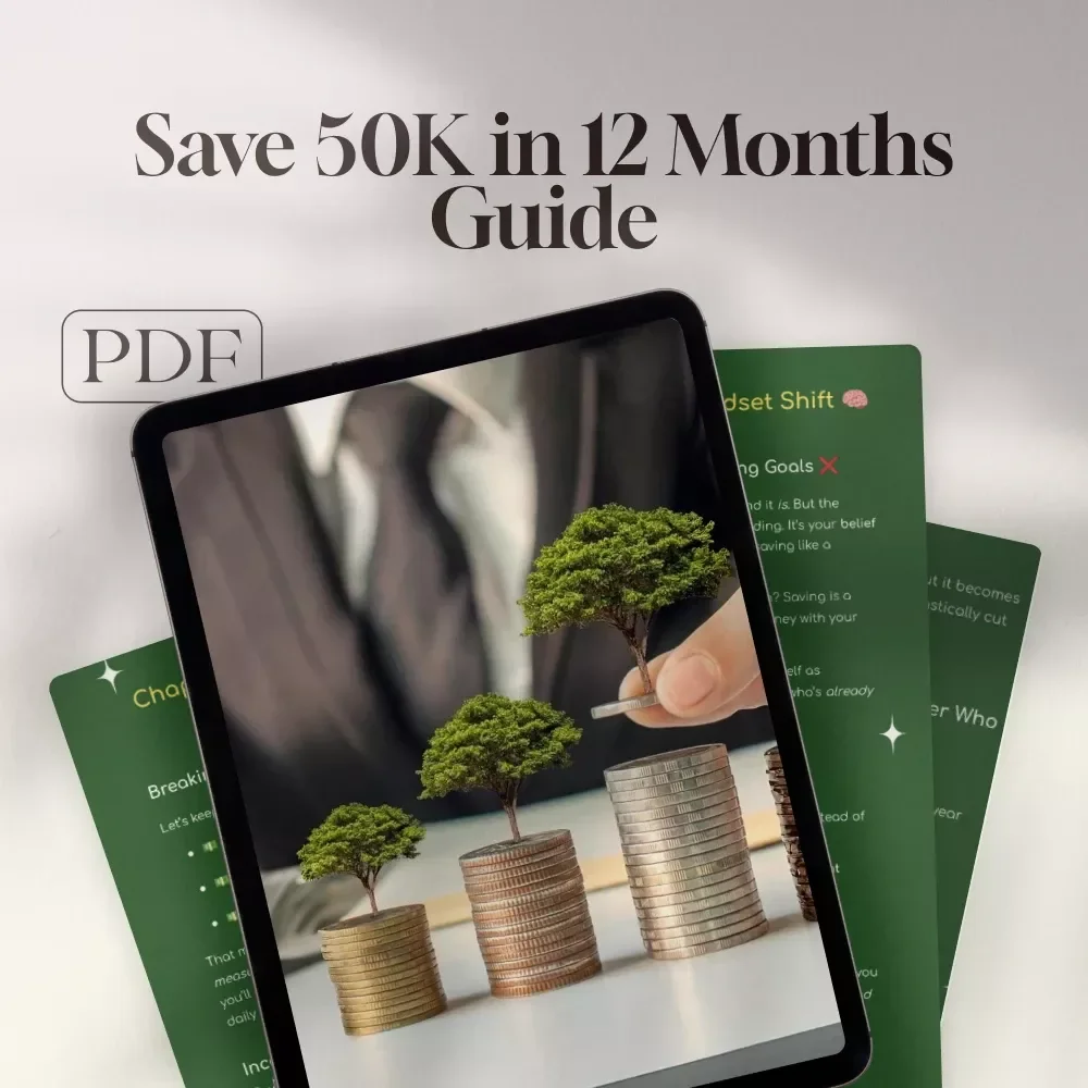 Save 50K in 12 Months: The Smart, Bold Blueprint to Hit Your Goal – Digital Guide on How to Save 50000 in a Year