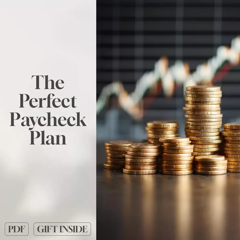 The Perfect Paycheck Plan: How Much to Save Each Pay Period Without Stress 💸✨ | Budgeting Guide, Financial Goals eBook, How Much of Each Paycheck to Save