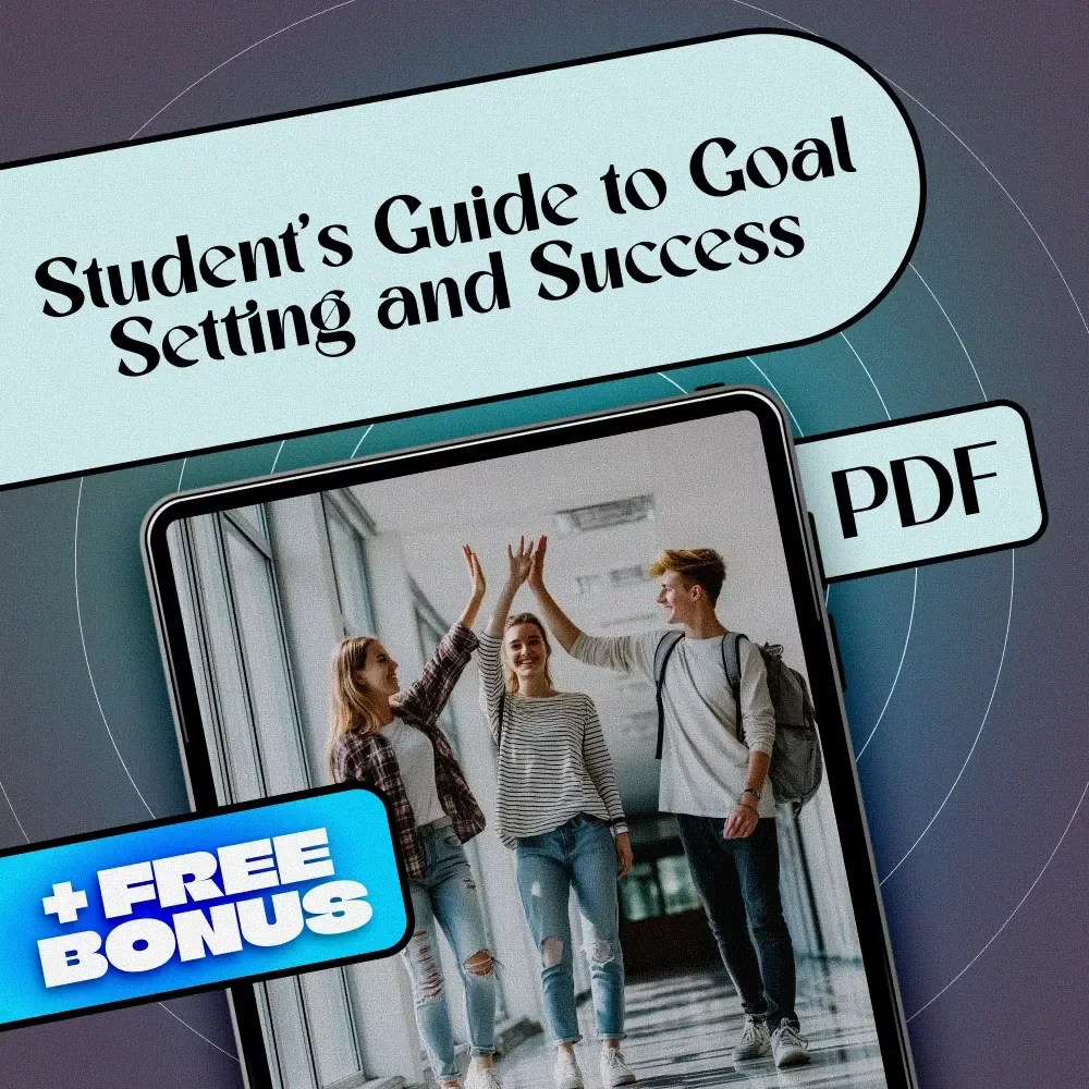 Aim High: The Student’s Ultimate Guide to Goal Setting and Success | Goal Setting for Students eBook | Academic Success Digital Download