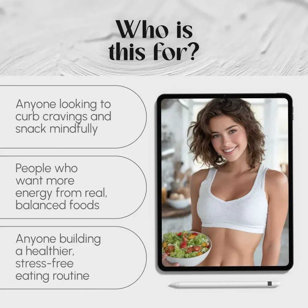 Snack Smart: The Ultimate Guide to Healthy Bites That Boost Energy & Crush Cravings – Healthy Snack List for Energy, Craving Control, and Smarter Eating | Digital Download Guide, eBook, PDF