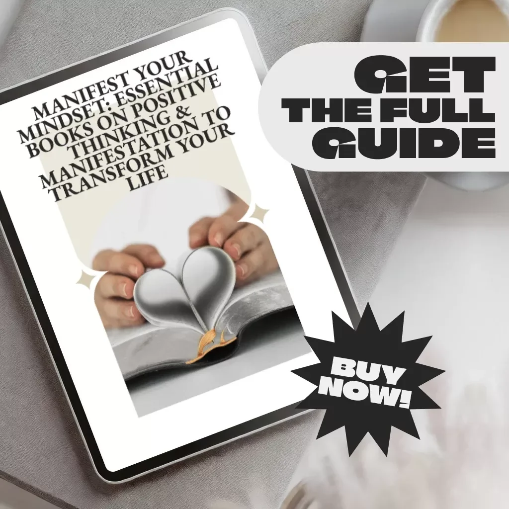 Manifest Your Mindset: Essential Books on Positive Thinking & Manifestation to Transform Your Life – Self-Help Guide | Digital Download | Books on Positive Thinking and Manifestation