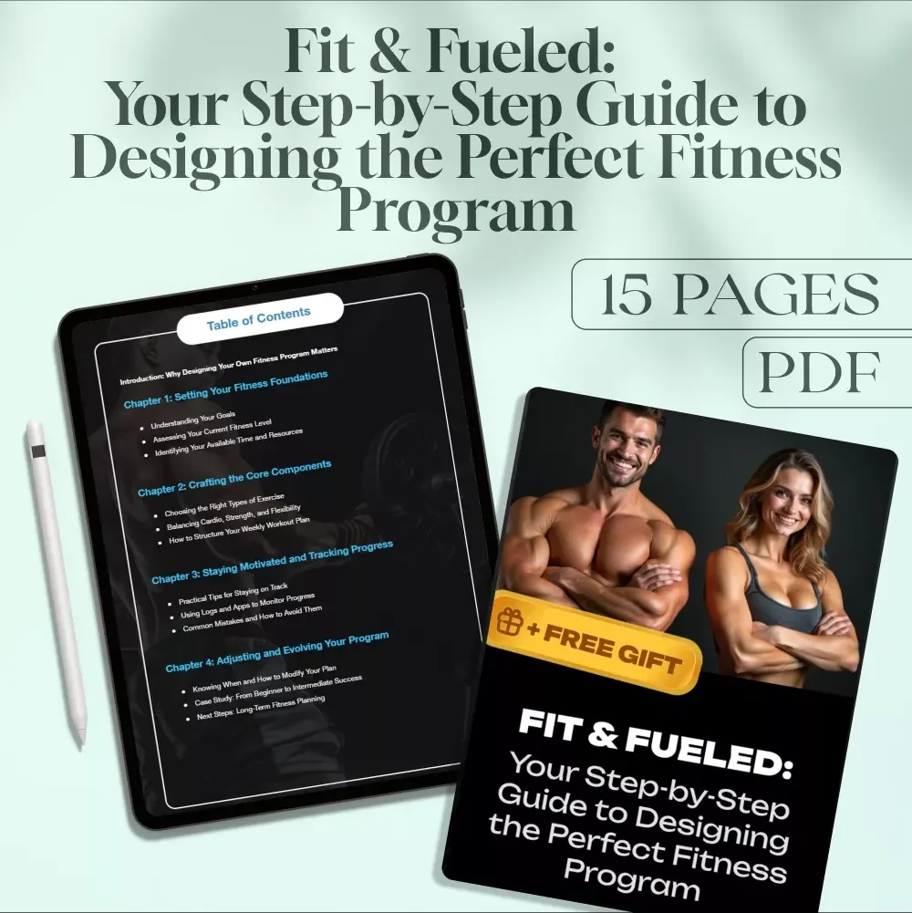 Fit & Fueled: Your Step-by-Step Guide to Designing the Perfect Fitness Program | Digital Download eBook | How to Design a Fitness Program Guide