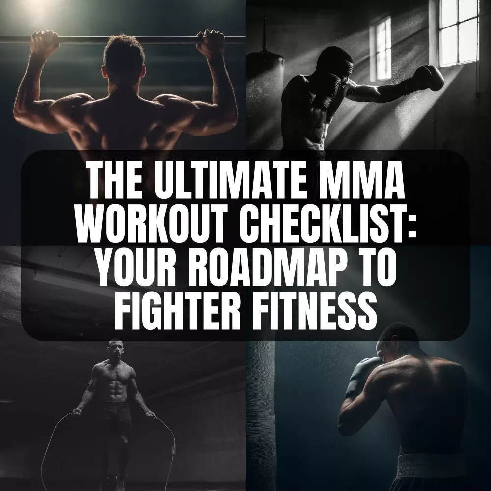 The Ultimate MMA Workout Checklist: Your Roadmap to Fighter Fitness | MMA Workout Routine Printable, Digital Training Planner, Fitness Guide PDF