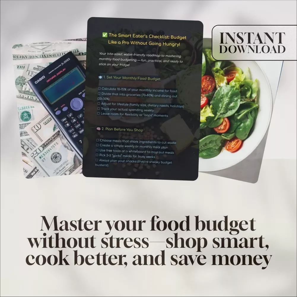 Budget Like a Pro Without Going Hungry Checklist