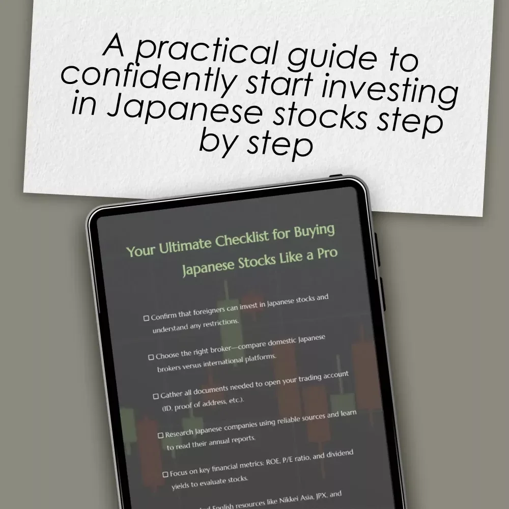 Your Ultimate Checklist for Buying Japanese Stocks Like a Pro | Digital Guide for How to Buy Japanese Stocks, eBook Download