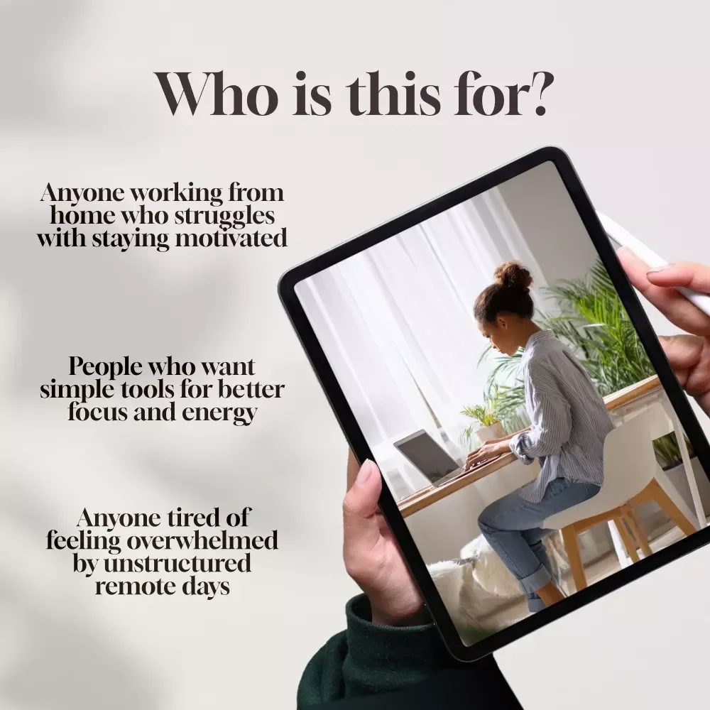The Ultimate Work-From-Home Motivation Checklist: Your Step-by-Step Success Boost | Digital Productivity Guide | How to Motivate Yourself to Work From Home