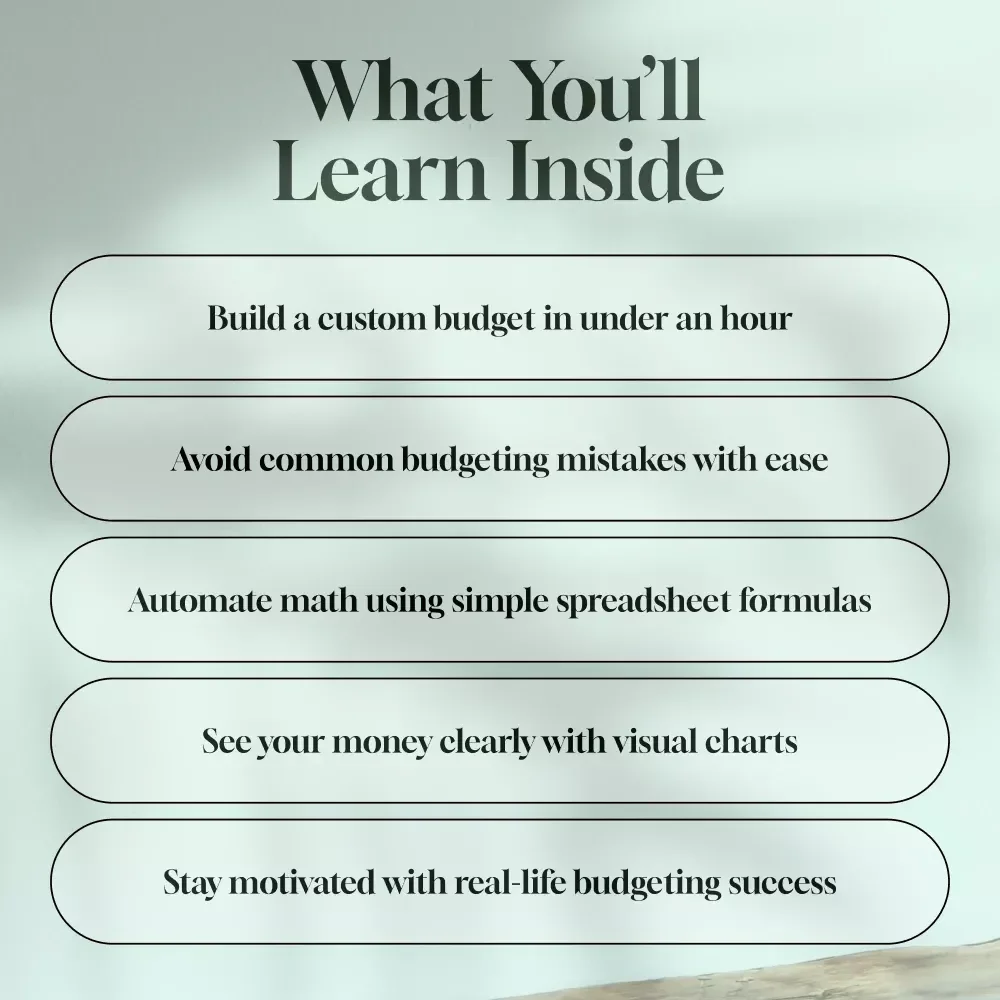 Budget Boss: Your Step-by-Step Guide to Creating a Budget Spreadsheet That Works | How to Set Up a Budget Spreadsheet | Digital Budgeting Guide