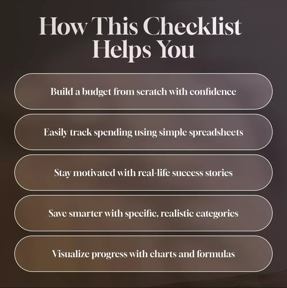 Budget Boss Checklist: Your Ultimate Step-by-Step Money Mastery To-Do List | How to Set Up a Budget Spreadsheet | Printable + Digital Download