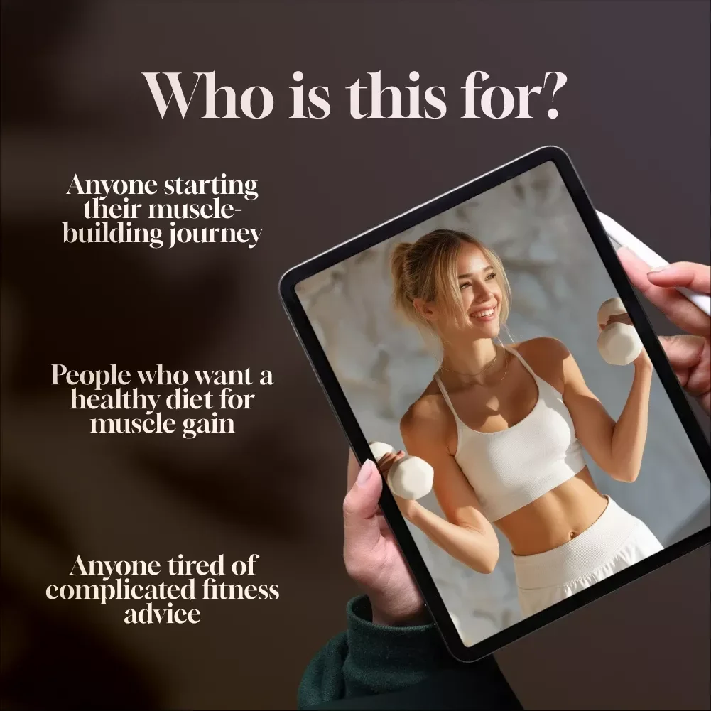 Muscle Gain Made Easy: Your Ultimate Checklist | Healthy Diet for Muscle Gain | Digital Fitness Download