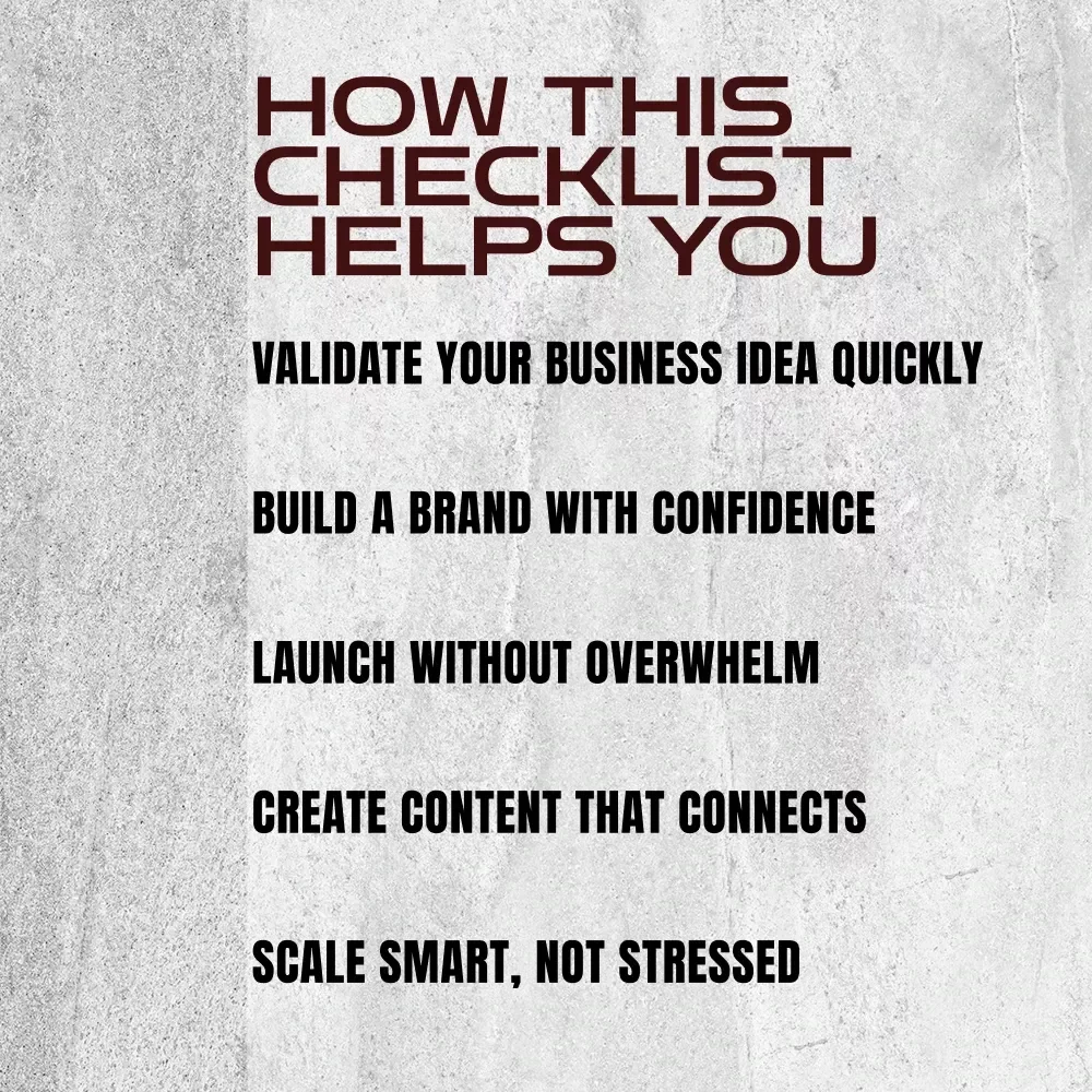 The Entrepreneur’s Launchpad Checklist: From Dreamer to Doer in 20 Actionable Steps | Steps to Entrepreneurial Success | Startup eBook Checklist | Digital Download
