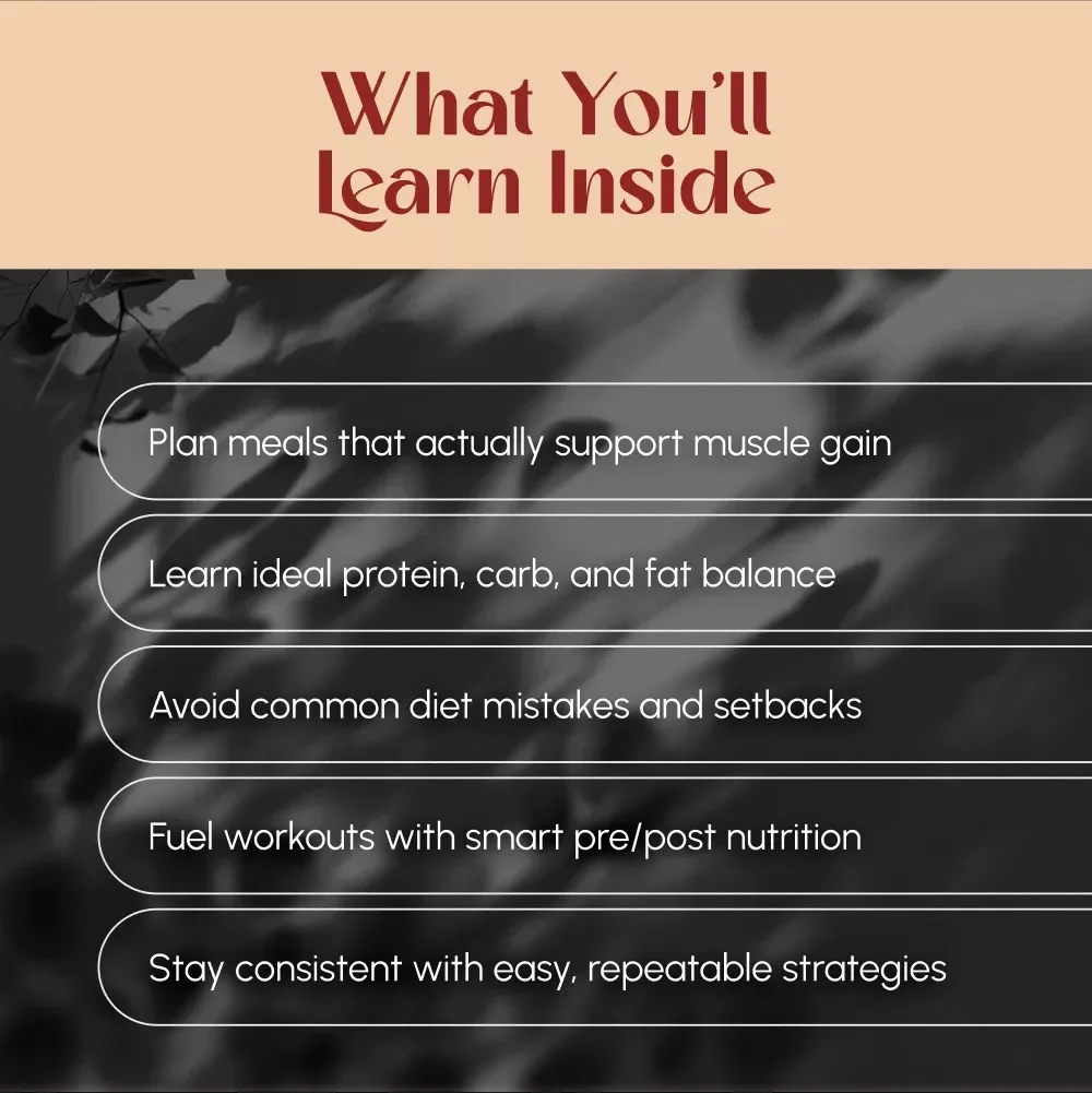 Muscle Fuel: The Ultimate Guide to a Healthy Diet for Muscle Gain | High-Protein Meal Plans & Nutrition Tips for Muscle Growth