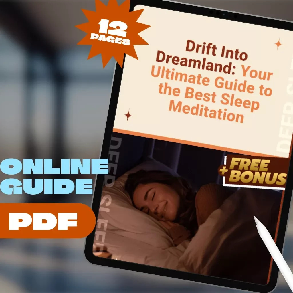 Drift Into Dreamland: Your Ultimate Guide to the Best Sleep Meditation | Sleep Meditation Guide | Bedtime Routine eBook | Digital Download