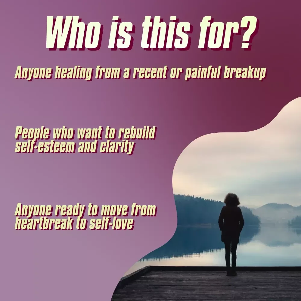 Breakup to Breakthrough: Your Confidence Comeback Checklist | How to Rebuild Self Esteem After a Breakup | Self-Love Healing PDF